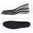 Crofta 2 Pair Soft Memory Foam Invisible Arch Heel Height Increase Taller Insoles