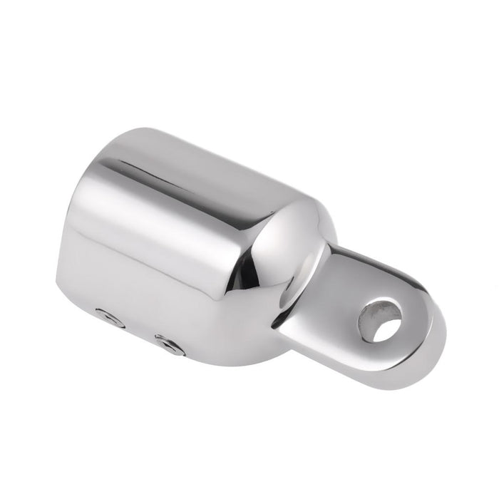 Crofta 2 Pieces 316 Stainless Steel Eye End Cap Bimini Top Fitting Marine Hardware