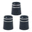 Crofta 10Pcs Golf Ferrule Golf Accessorie for Golf Iron Club Golf Wood Club Outside 8.6mmx15mmx13.5mm