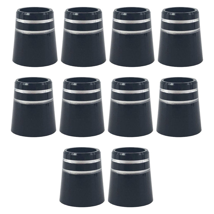 Crofta 10Pcs Golf Ferrule Golf Accessorie for Golf Iron Club Golf Wood Club Outside 8.6mmx15mmx13.5mm