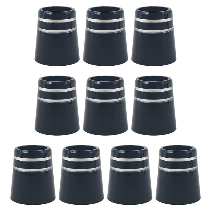 Crofta 10Pcs Golf Ferrule Golf Accessorie for Golf Iron Club Golf Wood Club Outside 8.6mmx15mmx13.5mm