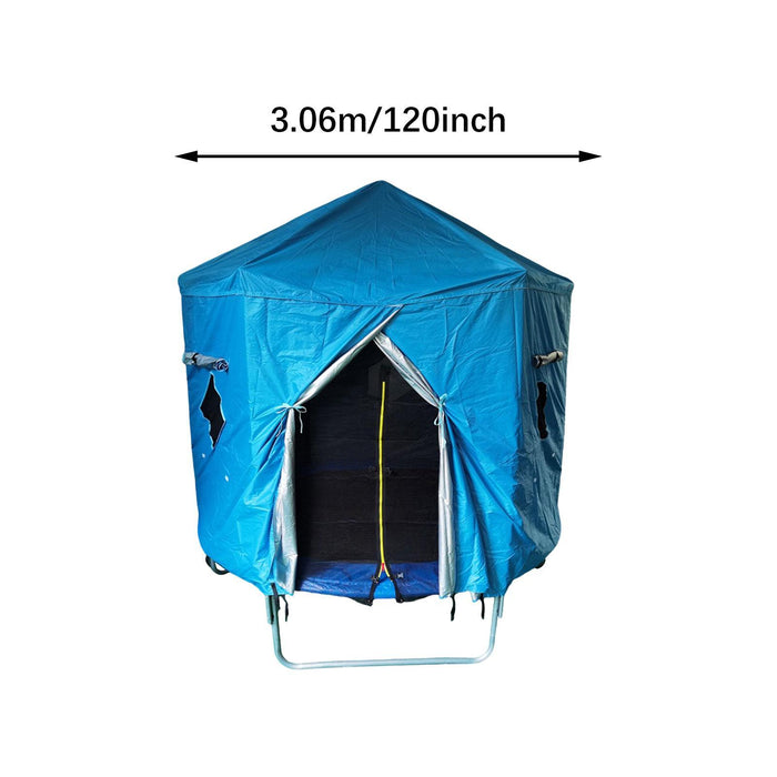 Trampoline Tent Canopy Trampoline Accessories Trampoline Sunshade Cover Only for 10FT 8 Poles