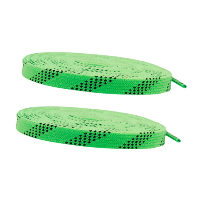 Crofta 1 Pair Hockey Skates Laces Figure Skate Laces for Figure Skates Roller Derby 213cm Green