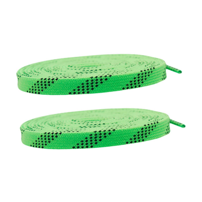 Crofta 1 Pair Hockey Skates Laces Figure Skate Laces for Figure Skates Roller Derby 213cm Green