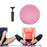 Crofta Wobble Cushion with Inflation Pump for Adults Inflatable Sensory Wiggle Pad Pink