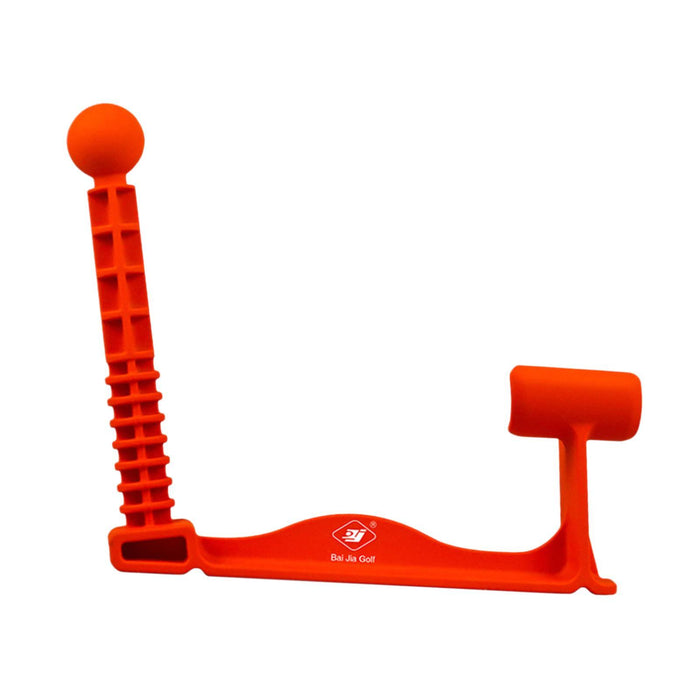 Crofta 144Â° Golf Swing Trainer Golf Swing Practice Tool for Beginners Professionals Orange