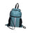 Crofta Drawstring Backpack Simple Casual Daypack for Shopping Backpacking Traveling Blue