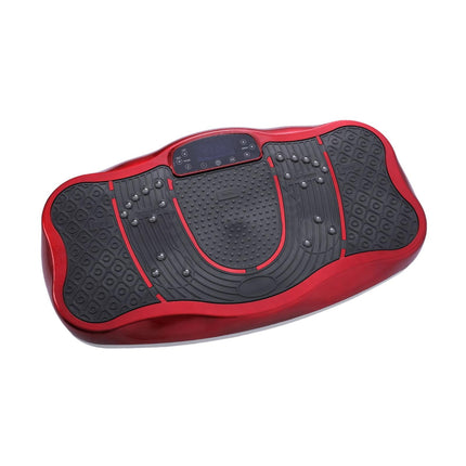 Crofta Vibration Plate Exercise Machine Non Slip Pedal SHAKE Board Fitness Trainers Red