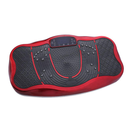 Crofta Vibration Plate Exercise Machine Non Slip Pedal SHAKE Board Fitness Trainers Red