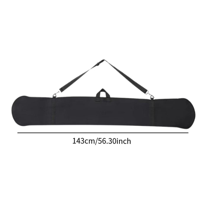 Crofta Snowboard Bag Soft Snowboard Cover Case for Skateboarding Outdoor Activities 143cm