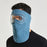 Crofta Winter Full Face Mask Men Women Reusable Headgear for Running Hiking Camping Blue