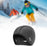 Crofta Winter Helmet Liner Cap Windproof for Outdoor Activities Skiing Motorcycling with Ponytail Hole