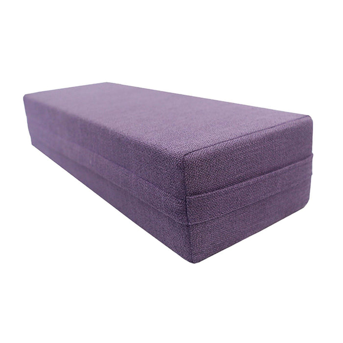 Crofta Yoga Bolster Pillow Women Yoga Accessories Easy to Clean Cushion Violet