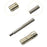 Crofta 2 Pieces Billiards Pool Cue Joint Pin Insert Metal Billiard Extension Screws