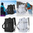 Crofta Ski Backpack Portable Stylish Ski Boot Bag for Skiing Cycling Mountaineering Black