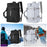 Crofta Ski Backpack Portable Stylish Ski Boot Bag for Skiing Cycling Mountaineering Black