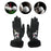 Crofta 1 Pair of Golf Gloves Winter Training Gloves Mitts for Fishing Biking Hiking Black 18