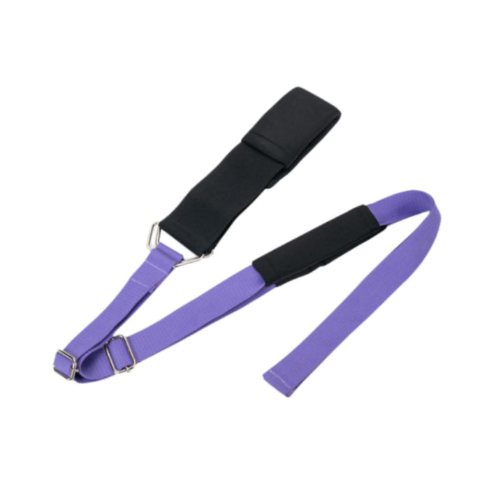 Crofta Yoga Elastic Band Portable Foldable for Cheerleading Training Home Gym Sport Purple