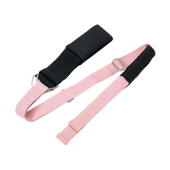 Crofta Yoga Elastic Band Portable Foldable for Cheerleading Training Home Gym Sport Pink