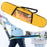 Crofta Snowboard Bag Portable Skate Bag for Air Travel Single Snowboard Ice Skating Yellow