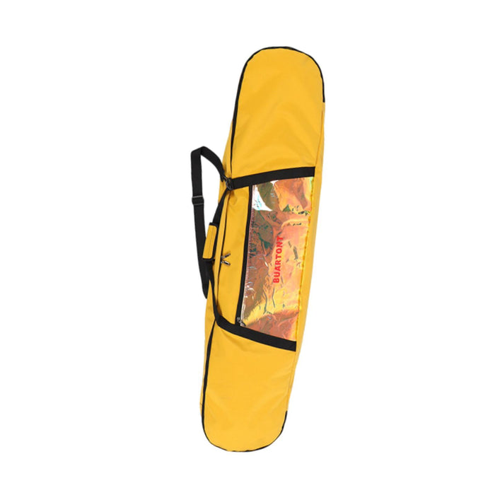 Crofta Snowboard Bag Portable Skate Bag for Air Travel Single Snowboard Ice Skating Yellow