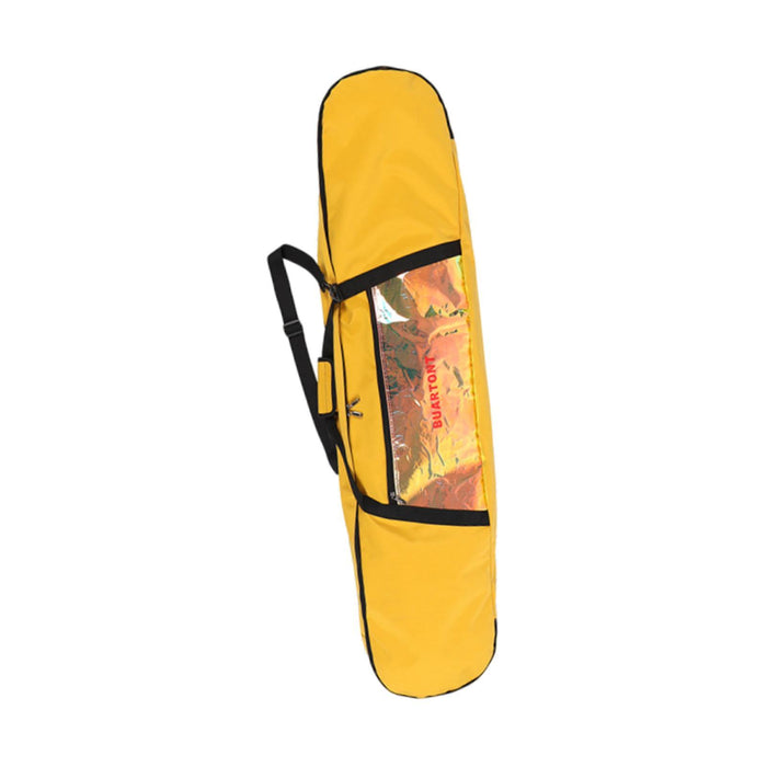 Crofta Snowboard Bag Portable Skate Bag for Air Travel Single Snowboard Ice Skating Yellow