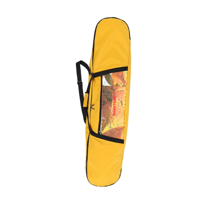 Crofta Snowboard Bag Portable Skate Bag for Air Travel Single Snowboard Ice Skating Yellow