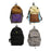 Crofta Basketball Backpack Sports Accessories Storage Bag for Swim Football Outdoor Khaki with Purple