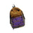 Crofta Basketball Backpack Sports Accessories Storage Bag for Swim Football Outdoor Khaki with Purple