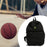 Crofta Basketball Backpack Sports Accessories Storage Bag for Swim Football Outdoor Black