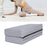 Crofta Yoga Bolster Pillow Accessories Floormat for Poses Modification Yoga Fitness Grey