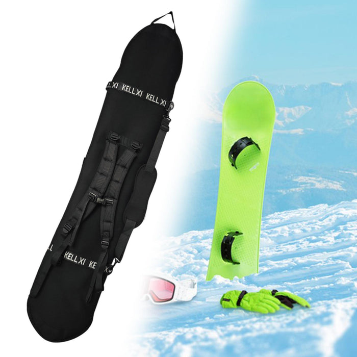 Crofta Snowboard Bag Carrying Ski Bag for Snowboarding Winter Sports Outdoor Sports Length 145cm