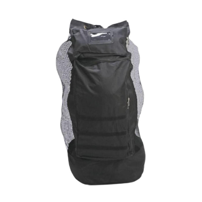 Crofta Mesh Drawstring Bag Sports Equipment Bag for Football Baseball Swimming Gear