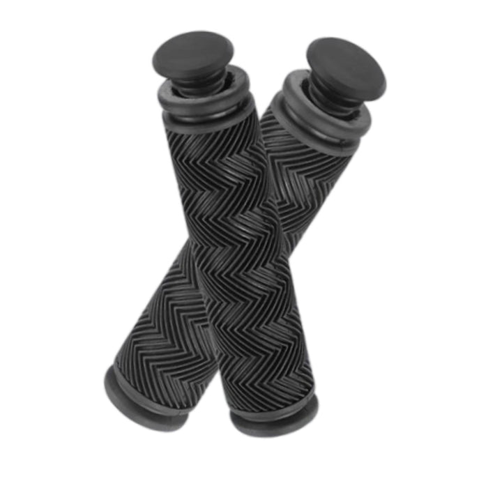 Crofta 2 Pieces Bike Handlebar Grips Parts Bike Grips for Outdoor Road Bikes Riding With Handle Plug