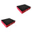 Crofta 1 Pair Weight Lifting Drop Pads Crash Pads for Training Dumbbell Bench Press Style A