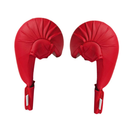 Crofta 2 Pieces Karate Training Mitts Kickboxing Professional Workout Boxing Gloves XS red