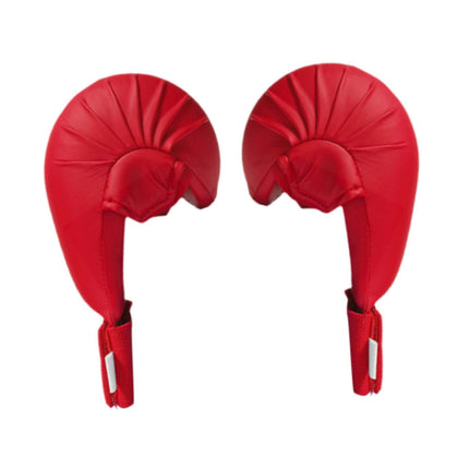 Crofta 2 Pieces Karate Training Mitts Kickboxing Professional Workout Boxing Gloves XS red