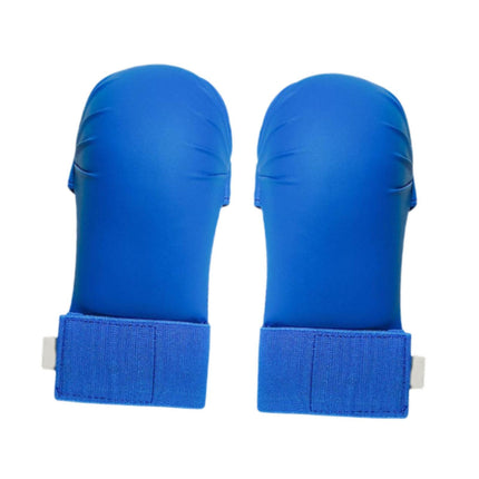 Crofta 2 Pieces Karate Training Mitts Kickboxing Professional Workout Boxing Gloves XS blue