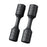 Crofta 2 Pieces Adjustable Dumbbells Multifunctional Fitness Equipment for Exercise Black