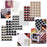 Crofta 10 Sheets 240pcs Self Adhesive Paper Photo Album Corner Stickers For DIY Scrapbooking