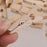 Crofta 100 Pieces Wooden Red Heart Adhesive Stickers& 100 Pieces Wood Pegs Pins for DIY Craft