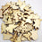 Crofta 100x Wood  Xmas Decoration Ornament Tree Scrapbooking Embellishment