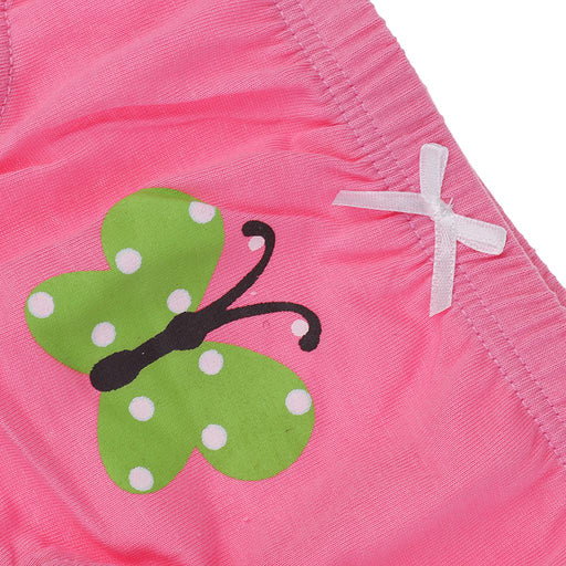 Crofta 2 Piece Children's Underwear Briefs Boys/Girls Panties 5-6T Butterfly Girls