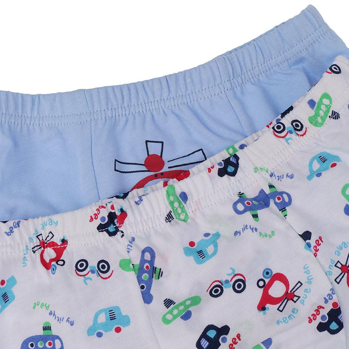 Crofta 2 Piece Children's Underwear Boys Boxer Briefs Panties 7-8T Airplane