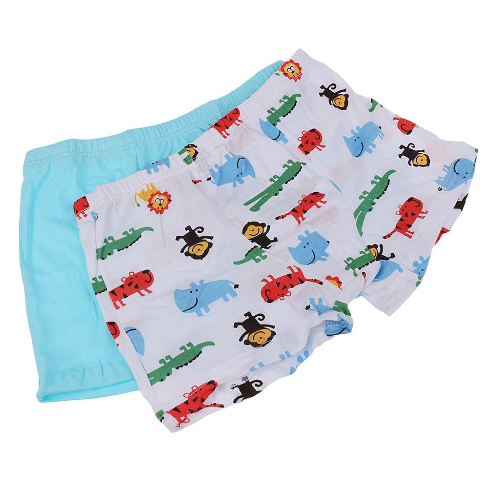 Crofta 2 Piece Children's Underwear Boys Boxer Briefs Panties 5-6T Lion