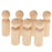 Crofta 10 Blank BRIDE & GROOM Groom Wood Peg Dolls Figure Wedding Cake Toppers DIY