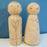 Crofta 10 Blank BRIDE & GROOM Groom Wood Peg Dolls Figure Wedding Cake Toppers DIY