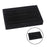 Crofta Jewelry Storage Tray for Earrings Bracelet Women 227x146x31mm Flannel Black