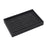 Crofta Jewelry Storage Tray for Earrings Bracelet Women 227x146x31mm Leather Black