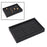 Crofta Jewelry Storage Tray for Earrings Bracelet Women 227x146x31mm Leather Black